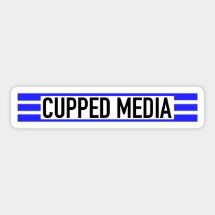 Cupped Media Sticker